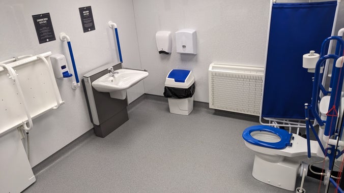 A changing places facility is located in the Farmyard at Blickling Estate, Norfolk